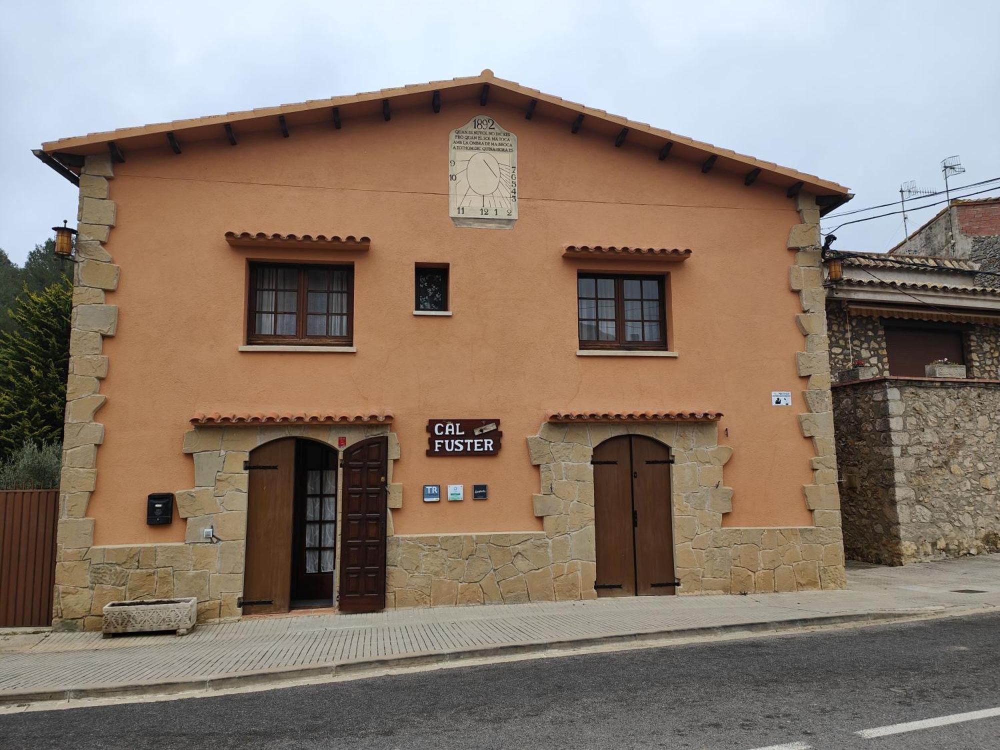 Casa Rural Cal Fuster Experience Terrades Экстерьер фото